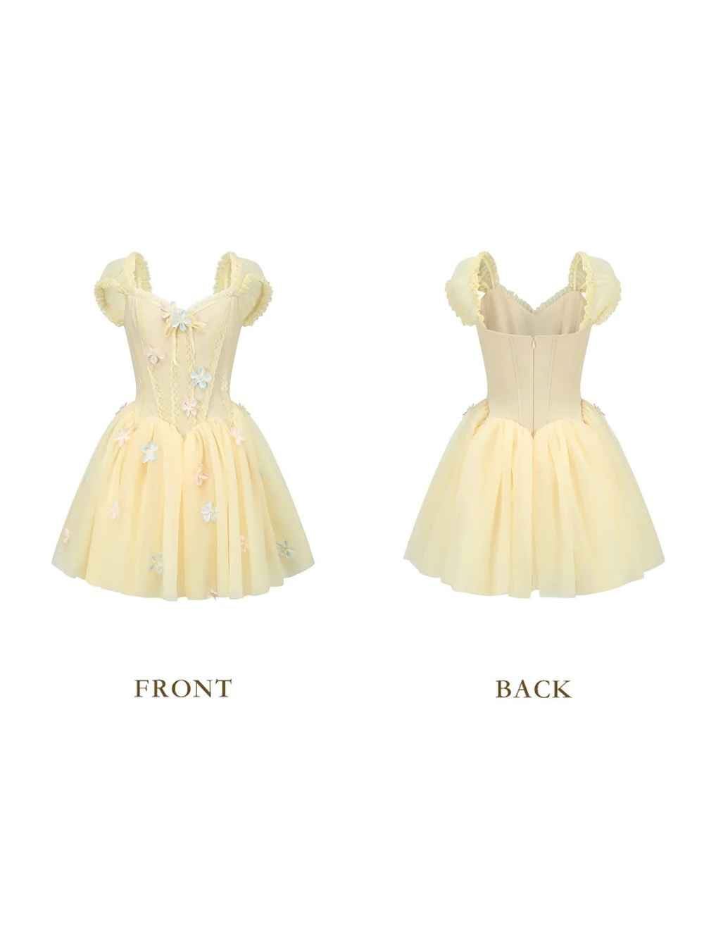 NEW LaceMade Flower Archer Corset Dress - Picture 2 of 14